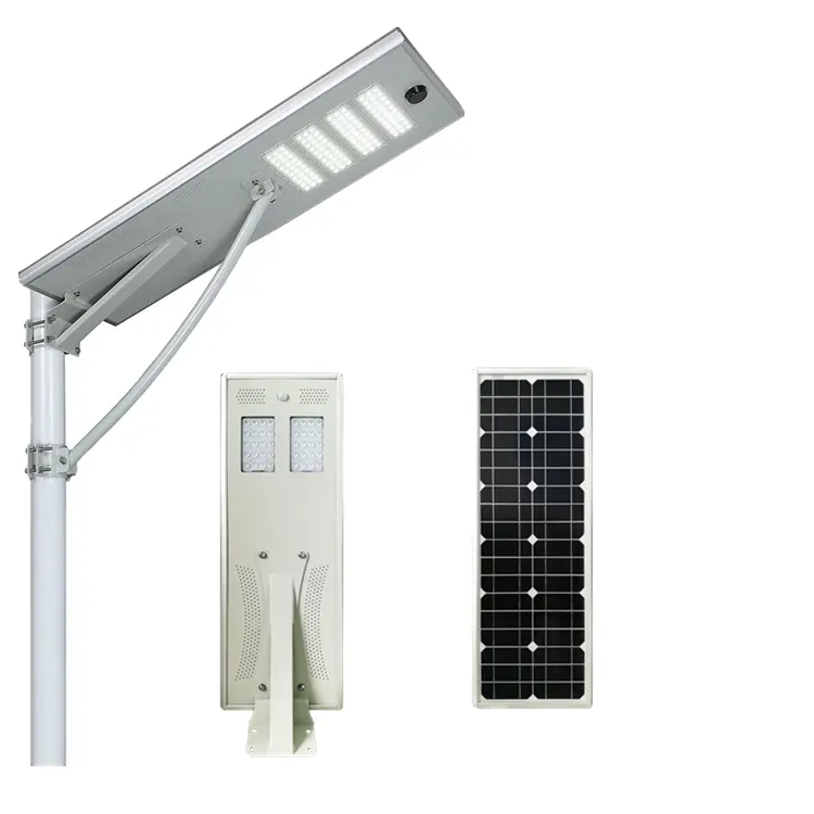 Factory Directly led street light solar cell 20 watts 30w 60w 80w 100w 20w 50w all in one