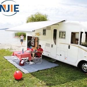 Auvent de toit rétractable manuel en aluminium avec protection UV pour SUV tout-terrain et <span class=keywords><strong>camping</strong></span>-<span class=keywords><strong>car</strong></span> - Product Image 2