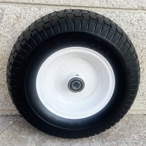 Roda de Espuma de PU de 13 Polegadas 5.00-6, Roda e Pneu Maciços de PU sem Furo para Carrinho de Mão, Carroça, Cortador de Grama e Carrinhos de Carga - Product Image 3