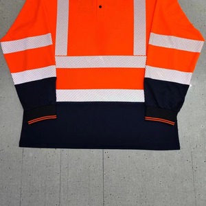 कस्टम लोगो वर्ग 2 कपास खनन मैकेनिक औद्योगिक निर्माण श्रमिक सुरक्षा के लिए पुरुषों की सुरक्षा शर्ट जैकेट जैकेट - Product Image 3