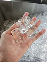 Machine à glace en tubes commerciale de 1 tonne avec pièces de contact glace-eau en acier inoxydable de qualité alimentaire