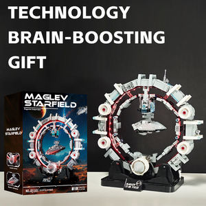 Ensemble de jouets Suspension Maglev Magnetic <span class=keywords><strong>Force</strong></span> Interstellar <span class=keywords><strong>STAR</strong></span> Space Battleship Spaceship Assembling Building Blocks <span class=keywords><strong>Wars</strong></span> - Product Image 6