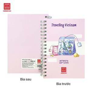 Cuaderno de Viaje con Espiral, Cubierta de PVC, Estilo Vietnamita, Tamaño A6, Tipo Diario, Impresión Digital, Estilo Suave y Brillante, MOQ 200 - Product Image 6