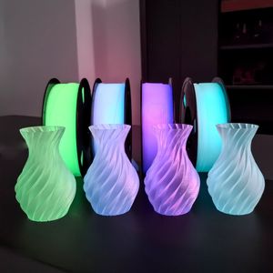 Glow In The Dark <b>PLA</b> Filament 1.75mm 1kg Super Bright Luminous High Quality For 3D Printing Home Decor Toys - Product Image 1