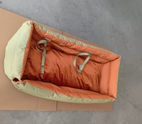 Lit pour chien de grande taille, style canapé, pour siège arrière, amovible, lavable, respirant, imperméable, chaud, pour véhicule