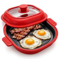 Moule à gâteau carré en silicone antiadhésif pour micro-ondes, réutilisable, compatible lave-vaisselle, logo personnalisé, OEM ODM, vente en gros d'articles de pâtisserie