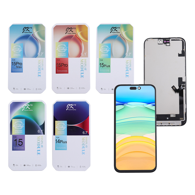 JK Soft Oled Mobile Screen for iphone 16 X 11 12 13 14 15 Screen for iphone Lcd for iphone Display Oled Touch Screen Wholesaler