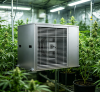 Déshumidificateur de serre suspendu 225 pintes pour culture commerciale, sécheur d'air, unité absorbante d'humidité avec ventilateur Pro