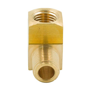 1/2 \ "NPT hembra Street codo latón ajuste T latón Barstock macho Run Tee accesorios de tubería - Product Image 3