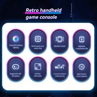Console de jeu miniature Topleo, joueurs de jeux portables, haute qualité, rétro, 4k Xf40h, consoles de jeux vidéo portables bon marché