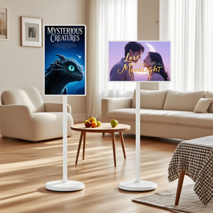 Para Cosun 32 pulgadas portátil para <span class=keywords><strong>LG</strong></span> pantalla interactiva inteligente interior inteligente con pantalla táctil móvil inalámbrico para ascensor - Product Image 5