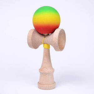 Groothandel Professionele Op Maat Gemaakte Houten Kendama Klassieke Speelgoed Kleurrijk Houten Speelgoed Kendama Buitenspeelgoed Educatief Speelgoed Sportcadeaus voor Kinderen - Product Image 6