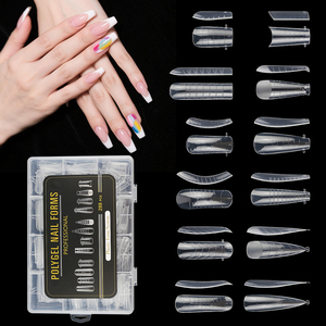 288 pièces/boîte double formes <span class=keywords><strong>faux</strong></span> <span class=keywords><strong>ongles</strong></span> conseils ensembles pour Extension de <span class=keywords><strong>Gel</strong></span> construction rapide <span class=keywords><strong>ongles</strong></span> français moule tampons en Silicone souple outils de manucure - Product Image 1