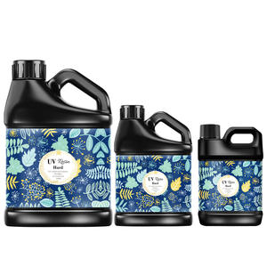 Adhesivo de gota de cristal de secado rápido altamente transparente-Pegamento UV creativo de grano de flujo DIY - Product Image 1