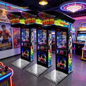 Arcade Sport Game Punch Boxing Board <b>Machine</b> Coin Operated <b>Amusement</b> Punching Ring <b>Machine</b> - Product Image 2