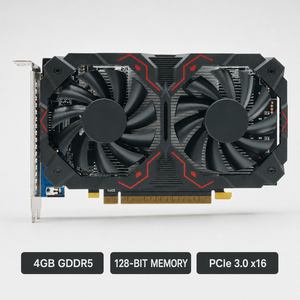 การ์ดจอเกมมิ่งรุ่นใหม่ GT740 <span class=keywords><strong>4GB</strong></span> GDDR5 128Bit พัดลมคู่ รองรับ 4K พร้อม DirectX 12 และ PCI Express 3.0 X16 สำหรับคอมพิวเตอร์ตั้งโต๊ะ - Product Image 3