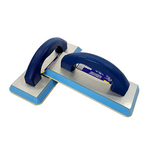 <b>EVA</b> Blue White Double Layer Screed Board 240mm Ergonomic Handle Plaster Trowel Masonry Tool - Product Image 1