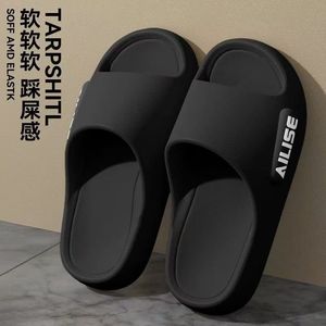 Tarpshitt Men's EVA <b>Slippers</b> Thick Sole Non-slip Home Wear Summer Leisure Indoor Use Soft Elastic Comfortable Footwear - Product Image 1