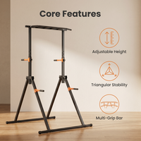 Barra de dominadas ajustable para uso en gimnasio en casa, máquina de ejercicios duradera y de gran venta
