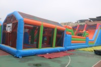 Parc de jeux gonflables commercial WINSUN, attractions, trampoline, manèges pour adultes, saut, rebondissement
