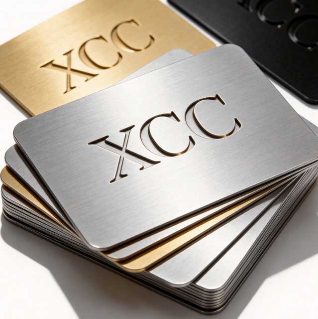 Customizable 1k NFC Metal Mirror Business Cards Mini Tag 13.56MHz RFID QR Code for Hotel Metallic Gold Magnetic Blank Cards Logo