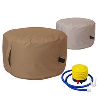 Coussin de repose-pieds gonflable au design moderne Tabouret de voyage portable pour la maison ou l'école Paresseux Enfant ou adulte