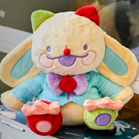 Spooky Gothique Lapin En Peluche Jouet Personnalisé Lapin Jouets Lapin En Peluche Animal En Peluche Jouets Mignon Horreur pour Anniversaire Halloween Cadeau