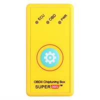 Super OBD2 ECU Chip Tuning Box herramienta Botón de reinicio de plástico para interfaz OBDII diésel/bencina Nitro OBD 2 ahorro de combustible ecológico
