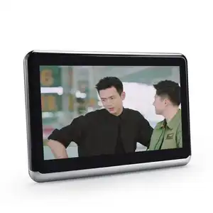 รถ10.1นิ้ว Android DVD Headrest HD หน้าจอสัมผัสที่ถอดออกได้ Headrest Monitor พร้อม Wifi