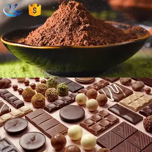 Cocoa Factory Price Dutch Processed Cocoa Powder Cocoa Powder Alkalized 10%-12% Alkalize Cocoa Powder 25kg