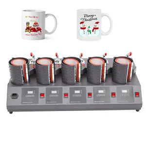 Machine d'impression par sublimation pour tasses, 5 en 1, presse à sublimation 11oz, 30 ml