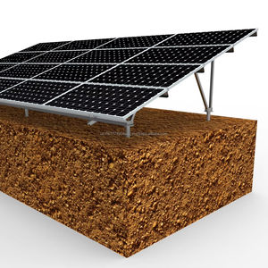 Sistema de montaje solar U2V de alto rendimiento Accesorios de acero de aluminio galvanizado por inmersión en caliente para estructura de montaje en tierra - Product Image 6