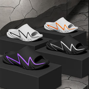 Motif personnalisé femmes hommes plage sandale chaussures impression 3D EVA pantoufles logo personnalisé diapositives pantoufles pour hommes - Product Image 5