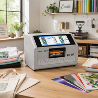 Printer UV Flatbed Industri Beric Mini Ukuran A5 untuk Casing Ponsel & Kotak Hadiah dengan Printhead I3200U1HD Garansi 2 Tahun