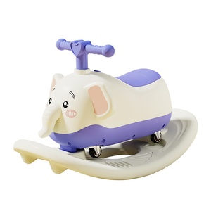 Nuovo Scooter Multifunzione a 3 Ruote per Bambini, Auto Giocattolo in Plastica a Forma di Arachide, Cavalcabile e Basculante, per Bambini da 1 a 3 Anni, Regalo per Neonati - Product Image 5