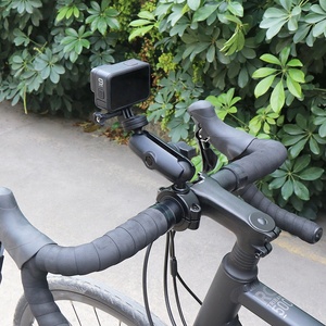 Support de fixation rapide pour moto avec pince de guidon pour caméra d'action, idéal pour trépied de bureau, tube, barre transversale et tiges de cardan - Product Image 5