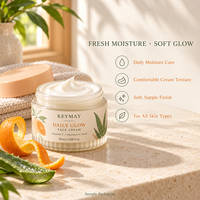 Crème Visage Coréenne Éclaircissante et Hydratante à la Vitamine C et à l'Acide Hyaluronique pour un Éclat Quotidien – Soin OEM Marque Privée