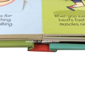 <span class=keywords><strong>Libro</strong></span> de juguete de rompecabezas personalizado de papel Yimi, impresión en inglés, diferentes partes del <span class=keywords><strong>cuerpo</strong></span>, libros cognitivos de aprendizaje temprano para bebés - Product Image 5