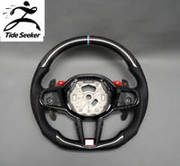Volant chauffant en fibre de carbone personnalisé pour BMW G CS Series G02 X4 G05 G87 M2 G16 M5 G90 G15 G12 X3 G01 M40i G21 Z4 G29 X6