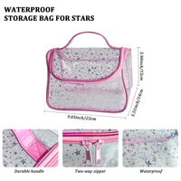 Trousse de Maquillage Best-seller 2026 Nouvelle Trousse de Toilette Transparente Portable Grande Capacité pour Cosmétiques et Soins de la Peau