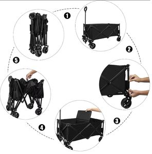 Chariot de jardin imperméable utilitaire populaire de mode pliant chariot de camping pour balcon - Product Image 4