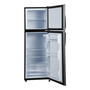 Réfrigérateurs verticaux à double porte en acier inoxydable VCM de 280 L grande capacité, vente directe d'usine, congélateur supérieur, 2 portes - Product Image 1