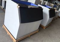 Machine à glaçons commerciale autonome en acier inoxydable OEM 220V 60Hz 80kg 200kg 700kg, machine à glaçons automatique