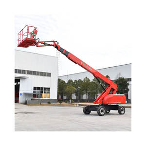 Ce Standaard 18M 20M Gelede Mini Trekbare Handgeschakelde Mobiele Aanhangwagen Boomlift - Product Image 4