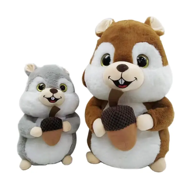 OEM personalizado Animal de peluche Ardilla de peluche de juguete Ardilla Mascotas Animal de peluche Fabricante