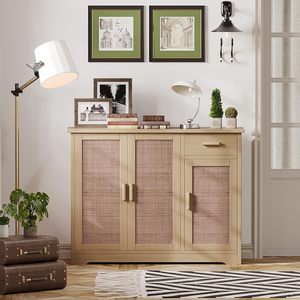<span class=keywords><strong>Buffet</strong></span> moderne pour cuisine, bar à domicile, rangement, tiroirs, grande capacité, écologique, multifonction, meubles de maison - Product Image 2