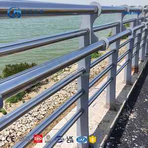 Trung Quốc Chế Tạo Cầu Đường Cảnh Quan Chống Va Chạm An Toàn Lan Can Lan Can Giao Thông Hàng Rào Thép Không Gỉ Bảo Vệ Lan Can - Product Image 2