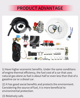 ACT Dual Fuel 4 Cyl Kits de conversión de motor de gasolina Motor CNG Sistema de inyección secuencial Kits completos de quinta generación