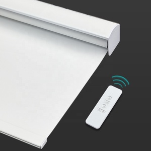 Customized Commercial Motorized <strong>Curtain</strong> Blinds,Battery Powered Motorized Smart Blinds For Home Hotel Project - Product Image 1