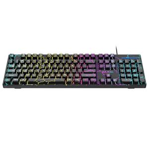 BAJEAL <span class=keywords><strong>K55</strong></span> <span class=keywords><strong>clavier</strong></span> de jeu étanche Gamer professionnel couleur rétro-éclairé LED USB <span class=keywords><strong>clavier</strong></span> de fissure - Product Image 6